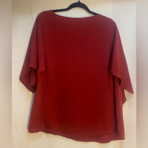 Chico’s Woman’s Blouse Top Size 1/Medium - Picture 4 of 7